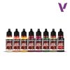 Vallejo 72195 Aztec Dragons - Game Color Set - Fantasy Color Series 8x18ml